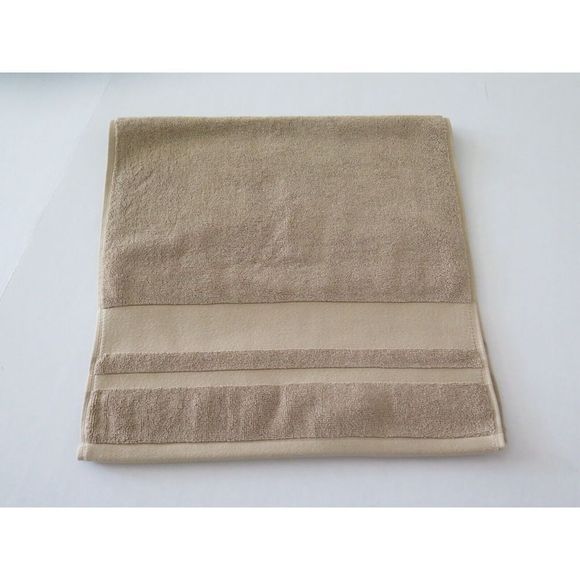 Ralph Lauren Wilton 16" x 32.5" Desert Tan 100% Cotton Hand Towel - Picture 7 of 7